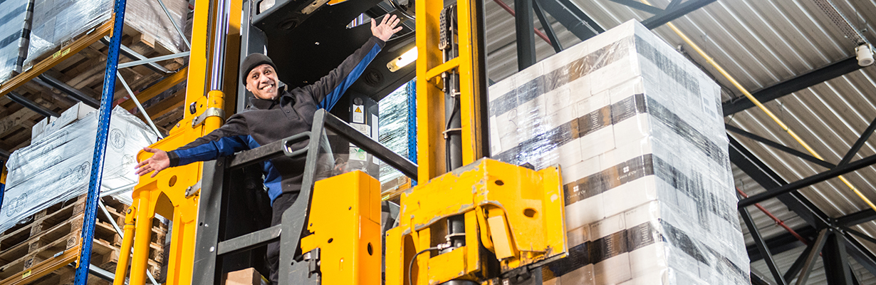 Werken als reachtruckchauffeur