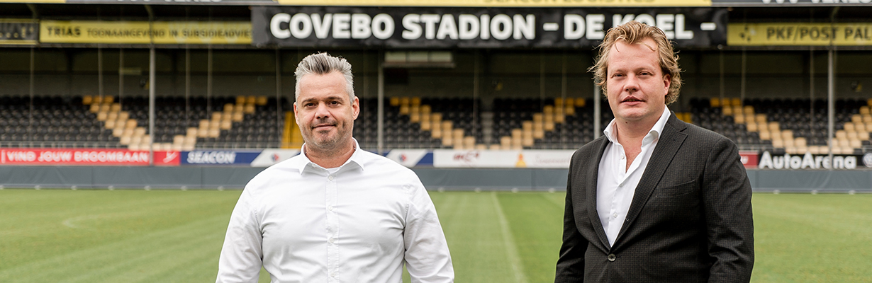 Covebo ook aankomend seizoen naamgever van Covebo Stadion – De Koel –
