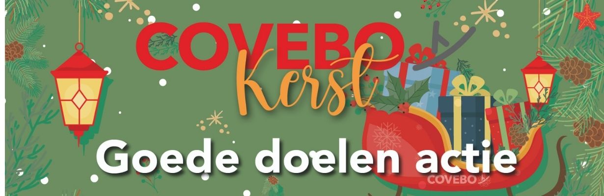 Covebo’s online kerst levert mooi bedrag op voor 3 goede doelen