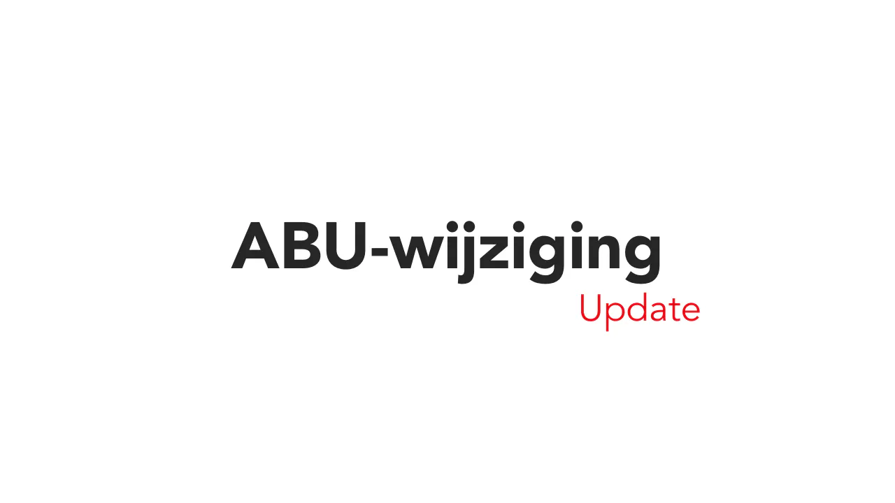 Wijziging ABU CAO Covebo Uitzendbureau & Detachering