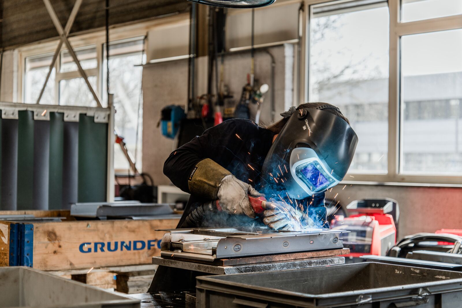 Getrainde lassers