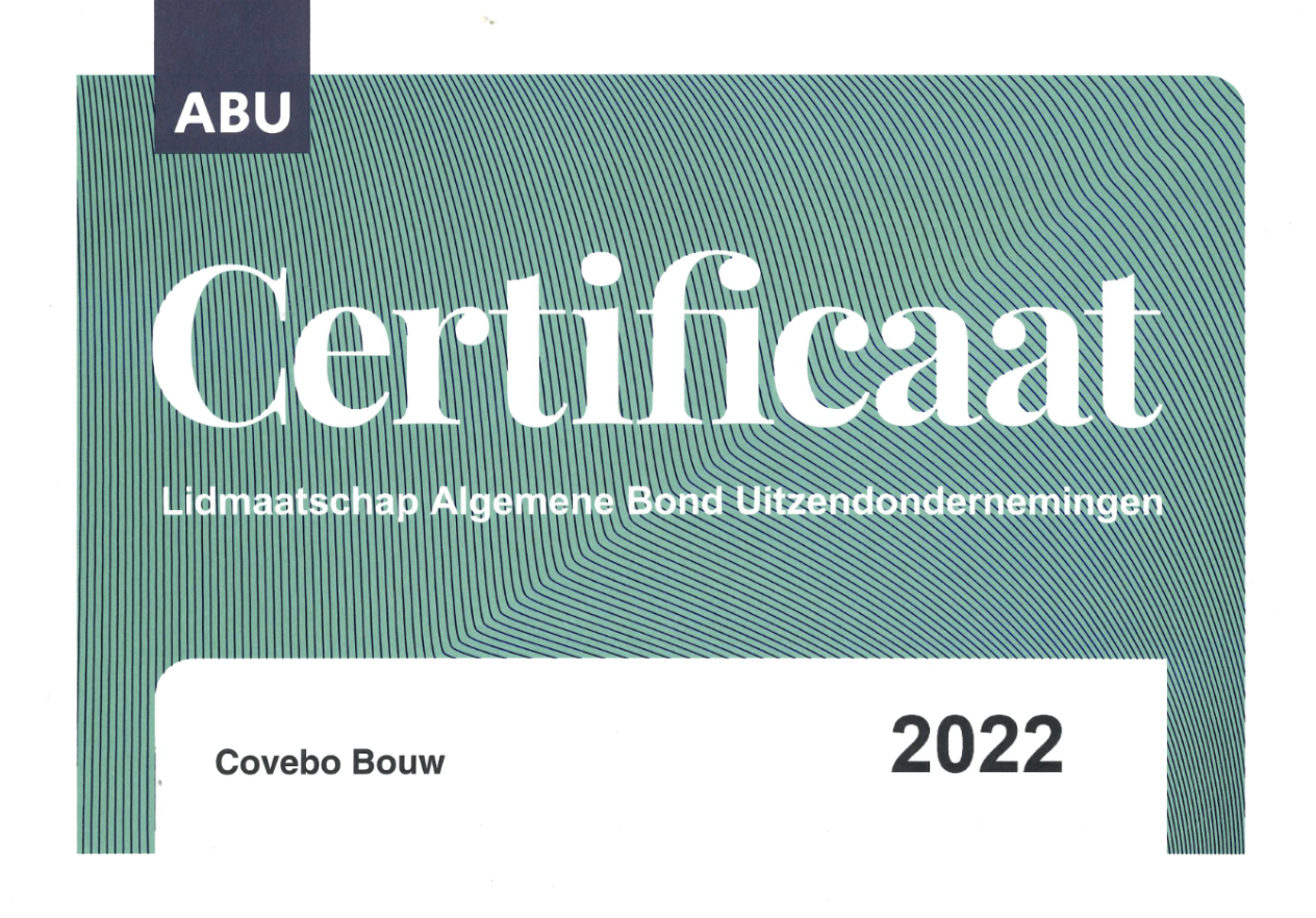 Despre Covebo - despre certificările noastre