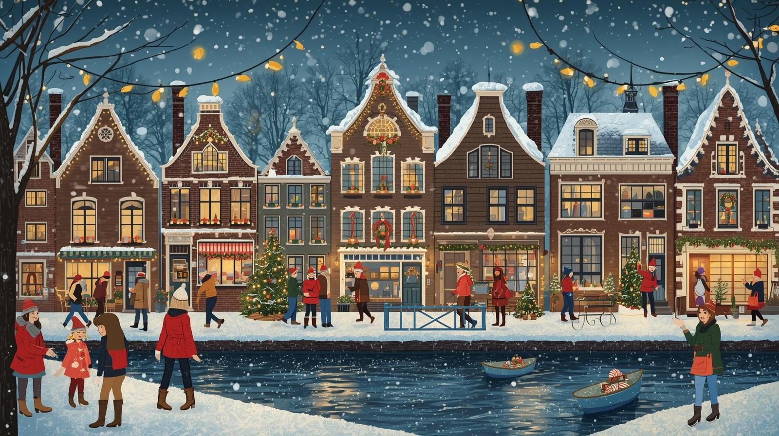 Cum sunt sărbătorile de iarnă în Olanda?